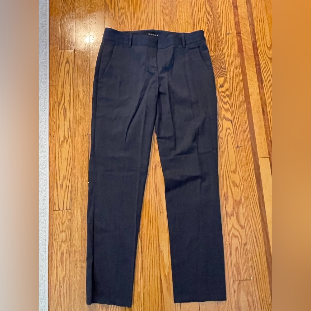 Theory brand suit pants- charcoal grey, size 6
